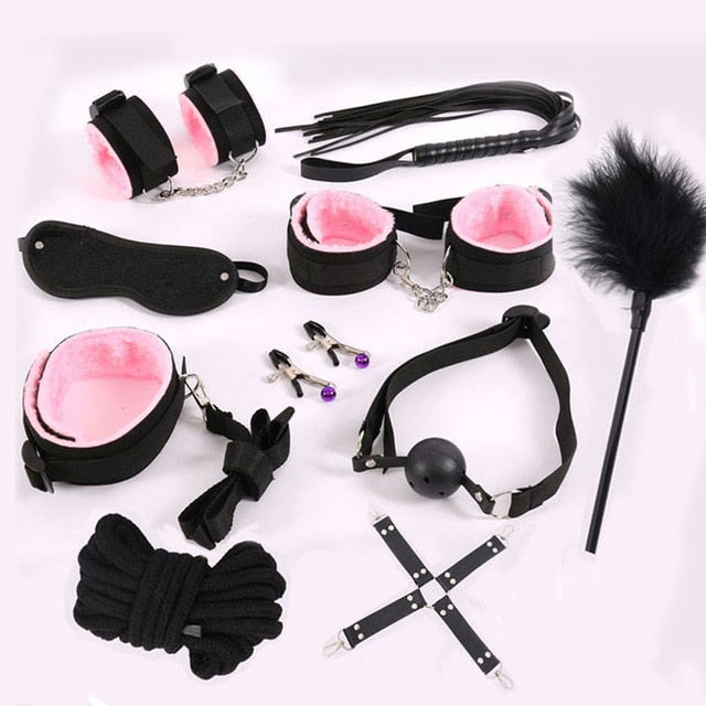 Nylon Erotic Sex Toys For Adults Sex Handcuffs Nipple Clamps Whip Mout Brain Brush Nylon Erotic Sex Toys For Adults Sex Handcuffs Nipple Clamps Whip Mout Brain Brush